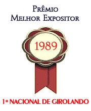 Pr&ecirc;mio Melhor Expositor 1989
